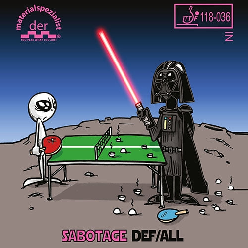 Belegg defensiv / allround DER MATERIALSPEZIALIST SABOTAGE DEF / ALL